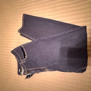 Old Navy Women's Straight Leg Jeans - Dark Blue
